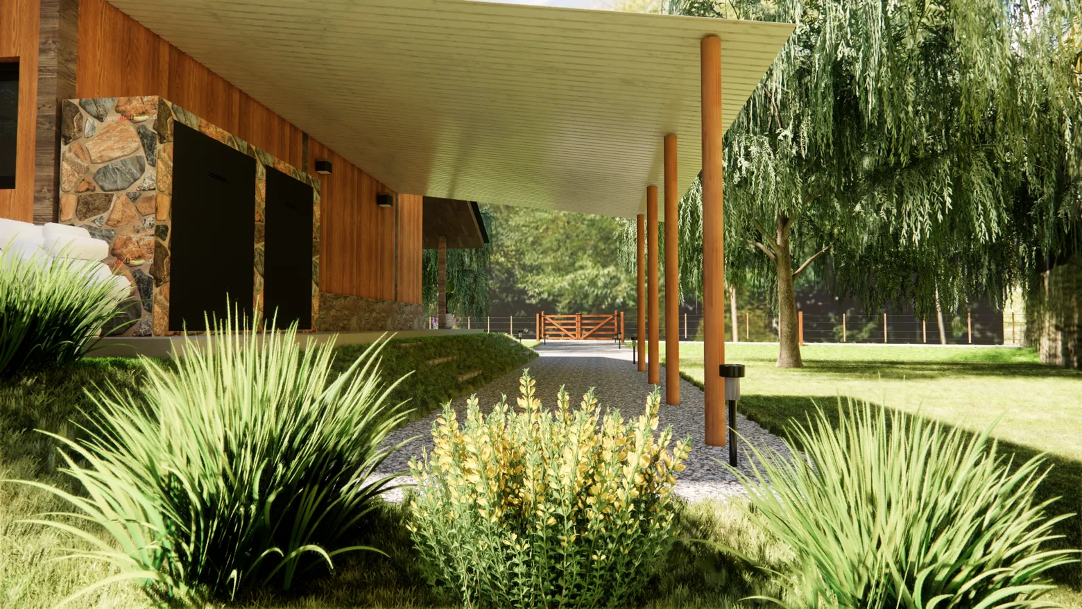 Exterior render