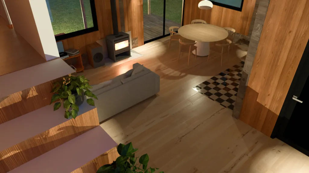 Night render